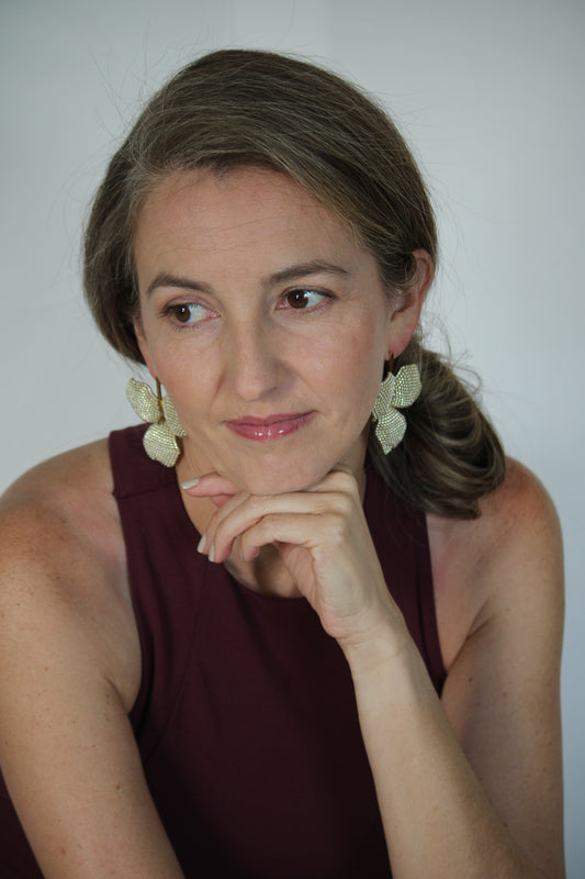 Orchid Stud Earrings