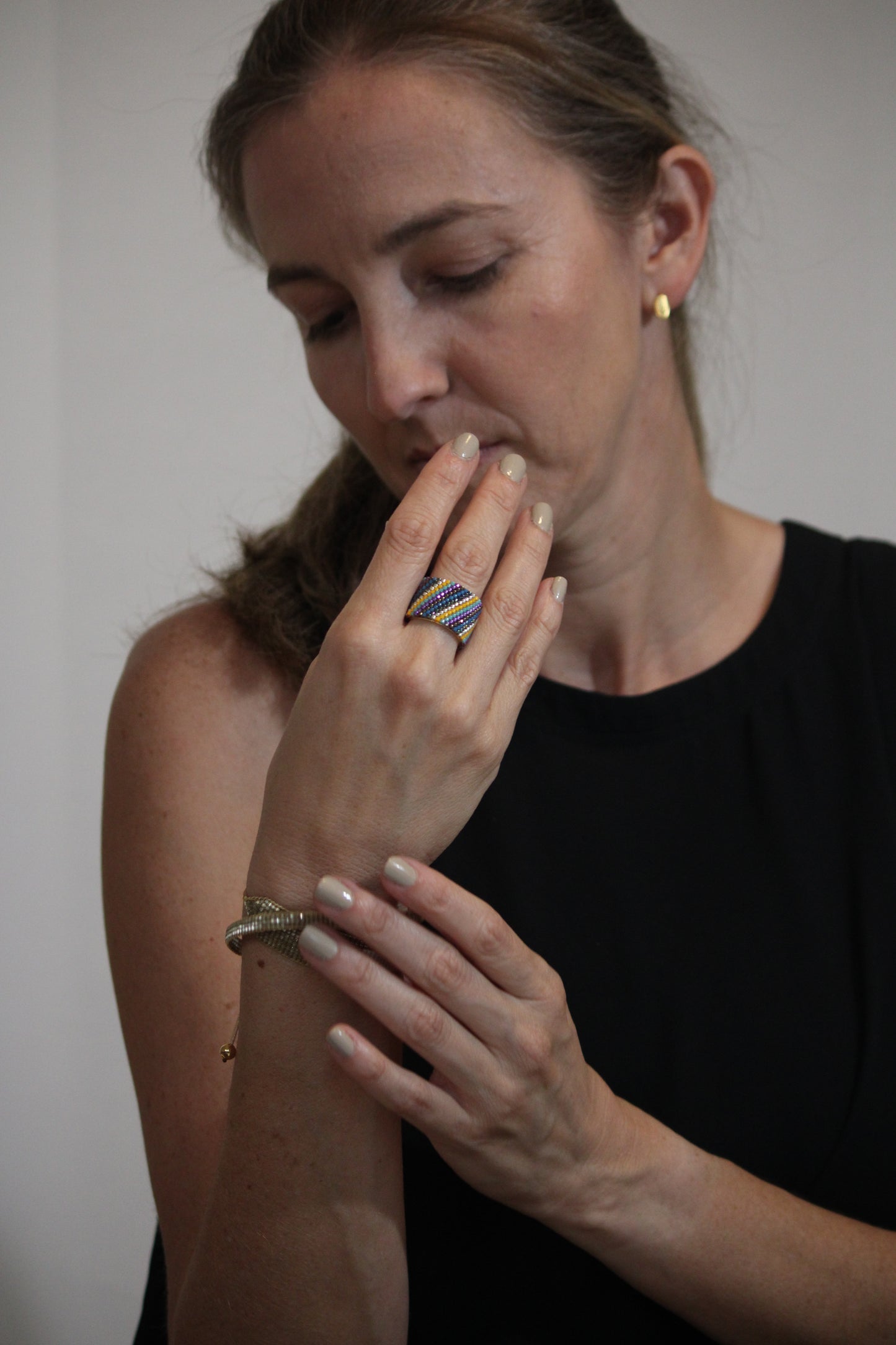 Colorfull Miyuki Ring