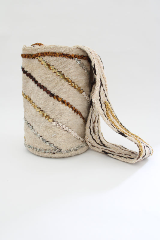 Sustainable Earth Stripes Cross-Bag