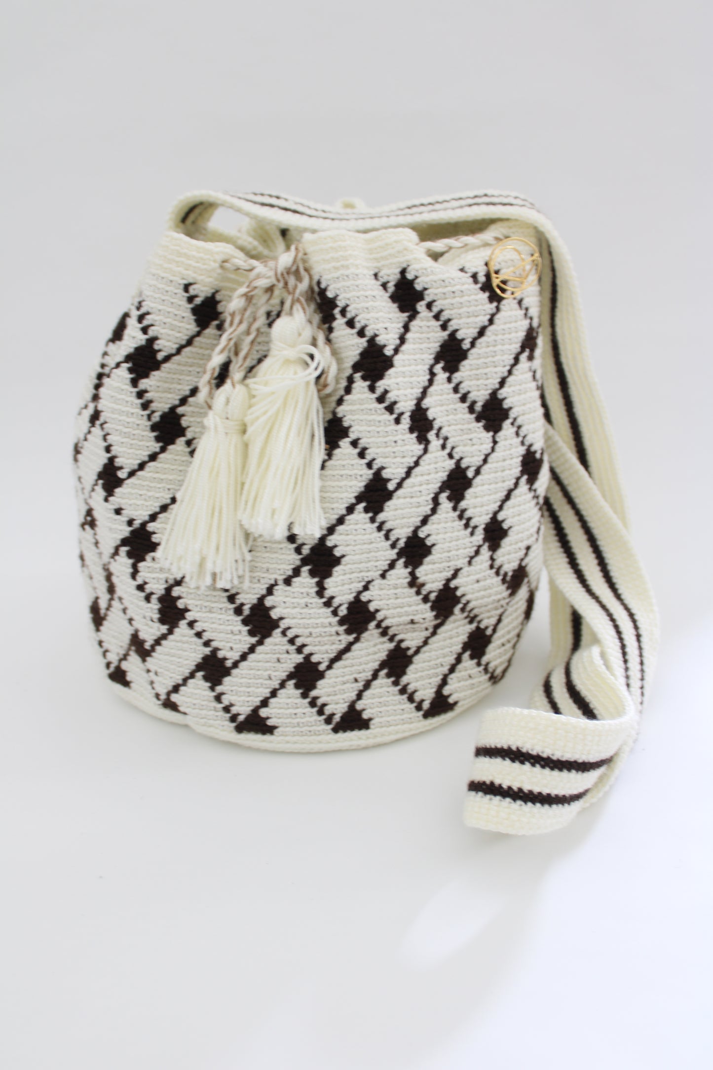 Sustainable Domino Wool Bag