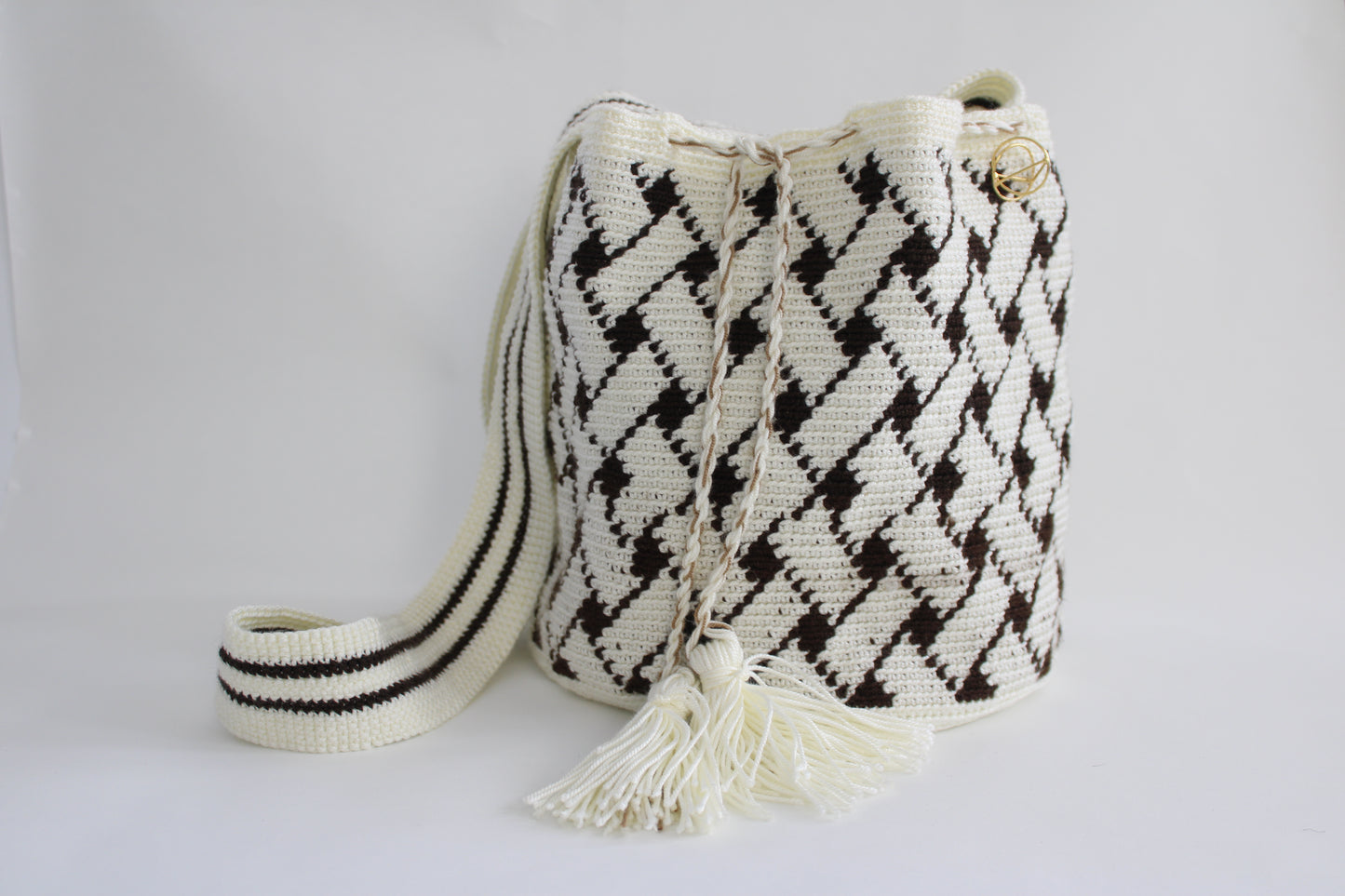 Sustainable Domino Wool Bag